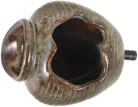 VICASKY Solar-Powered Outdoor Fountain Decor Pot