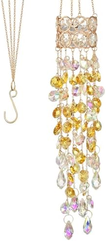 Venusorn Hanging Garden Crystal Sun Catcher Gold