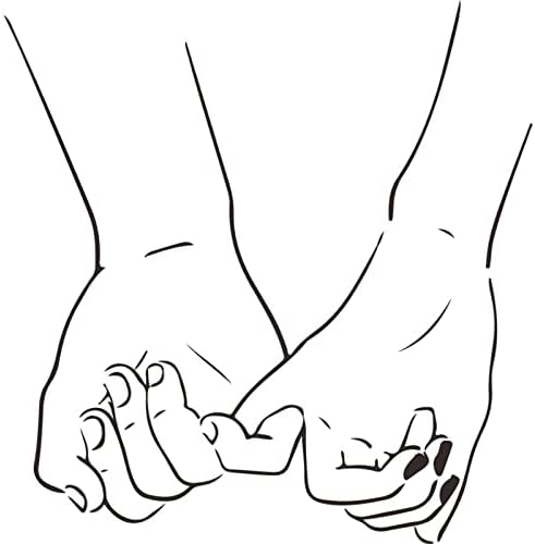 Kiddale Love and Hand in Hand Wall Stickers