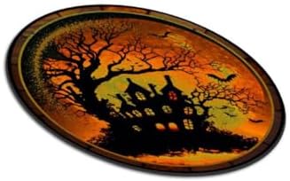 Haunted Acrylic Window Hanging Ghost Castle Halloween Decor