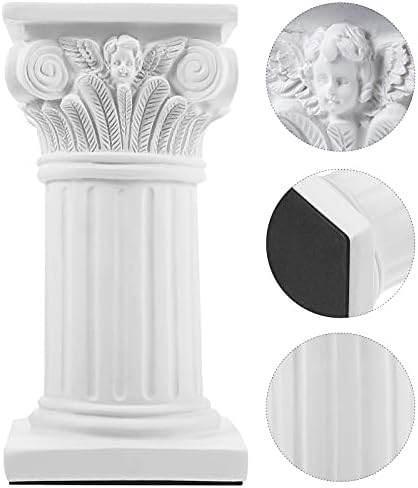 NUOBESTY Roman Column Statue Resin Outdoor Decor