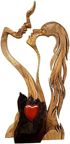 YUDIZWS Love Eternal Wood Ornaments for Home Decor