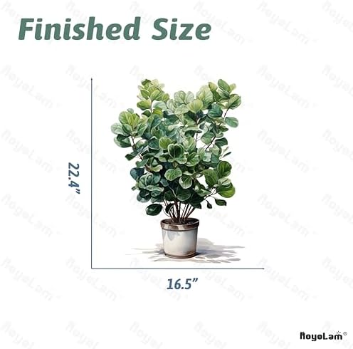 RoyoLam Plant Wall Stickers Green Leaves Decal Art Decor