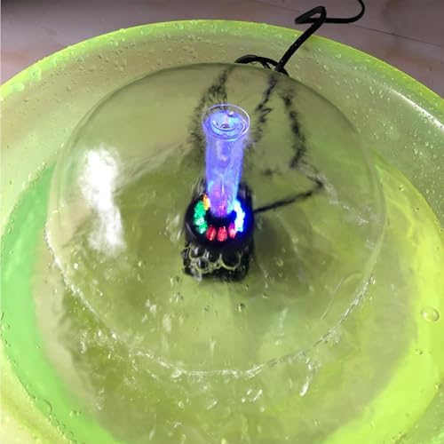 Lewisia LED Water Pump Fountain Kit with Mushroom Spray Head 8W