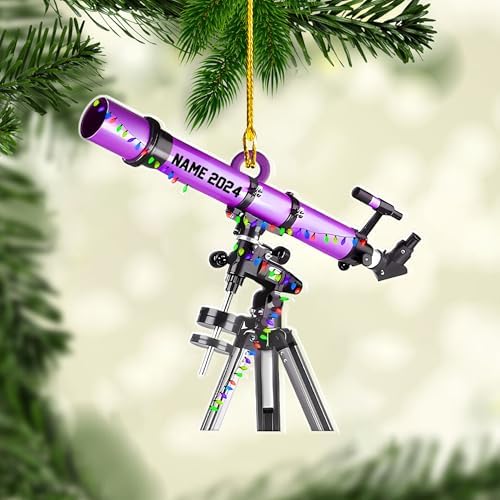 Royal Fight Custom Telescope Ornament - Christmas Decor 2024