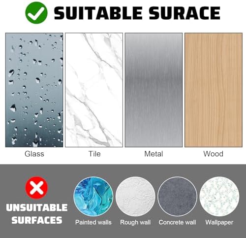 30 PCS Nail Free Stickers for Walls Reusable Adhesive Mount