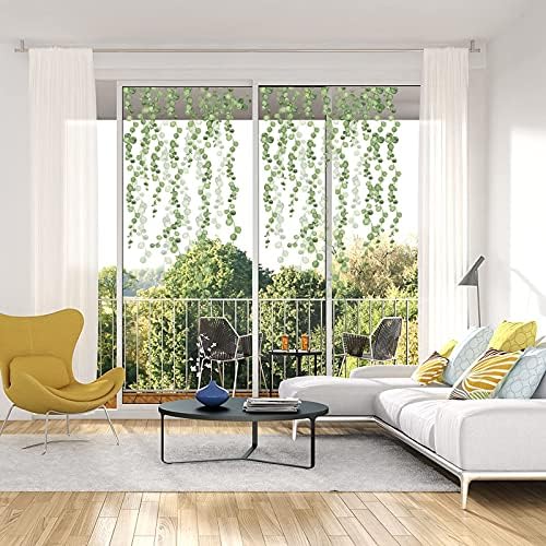 KALYLOC 6 Sheet Hanging String of Pearls Wall Decals