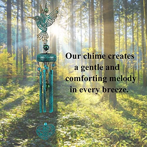 Hummingbird Wind Chimes for Outside Decor