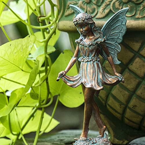 BRECKS Dancing Fairy Statue for Your Garden