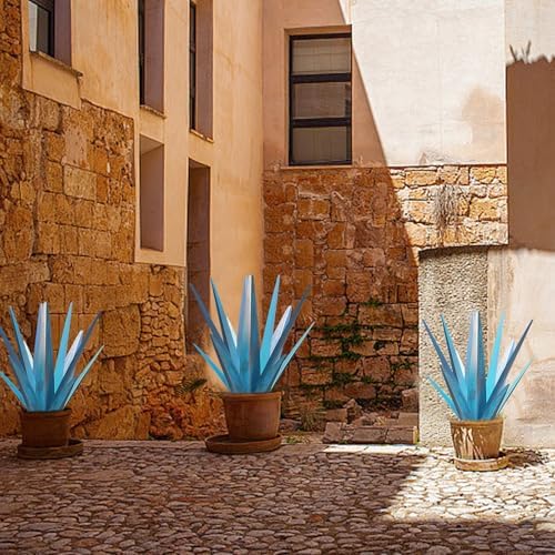 TOMBABY Enlarge Metal Agave Garden Statue