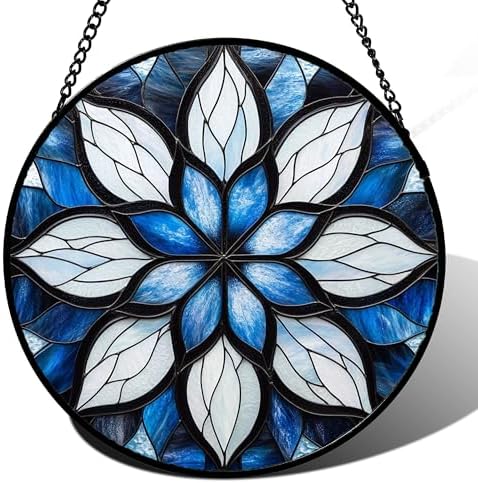 Stained Glass Window Hanging Suncatcher 118 in