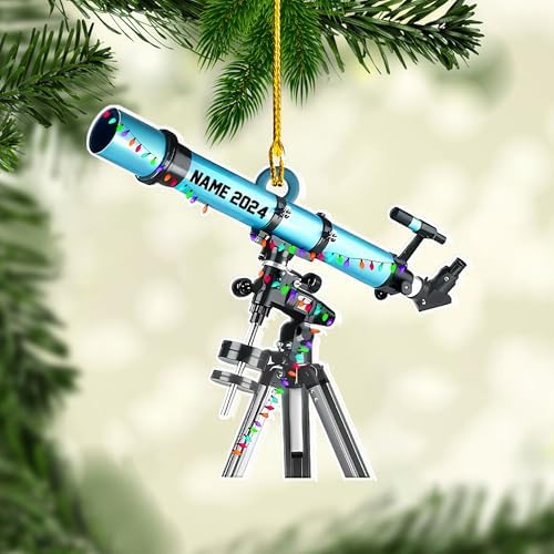Royal Fight Custom Telescope Ornament - Christmas Decor 2024