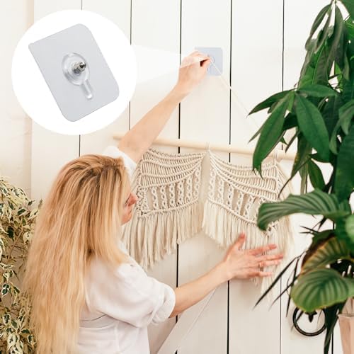30 PCS Nail Free Stickers for Walls Reusable Adhesive Mount