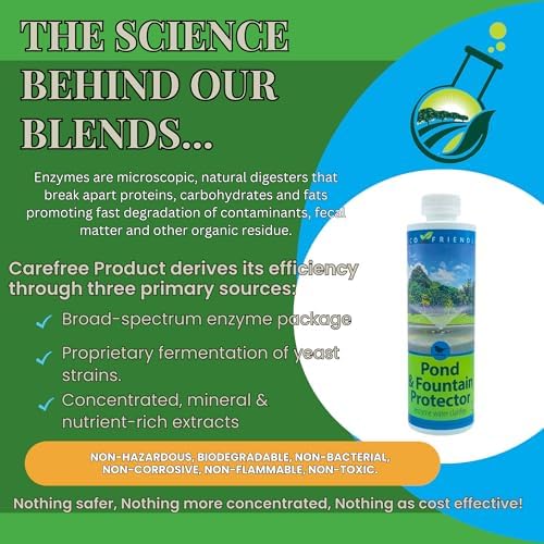 CareFree Enzymes Fountain Pond Water Clarity Treatment 95562