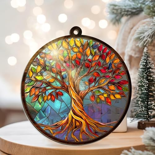 ARVEXO Tree of Life Viking Decor 6 in Suncatcher