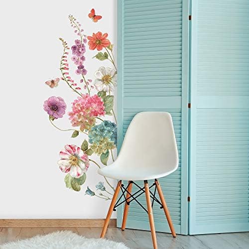 RoomMates RMK3261GM Lisa Audit Garden Flowers Wall Decals