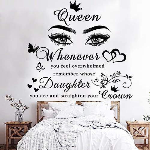 Inspirational Butterfly Wall Decals for Girls Bedroom Decor