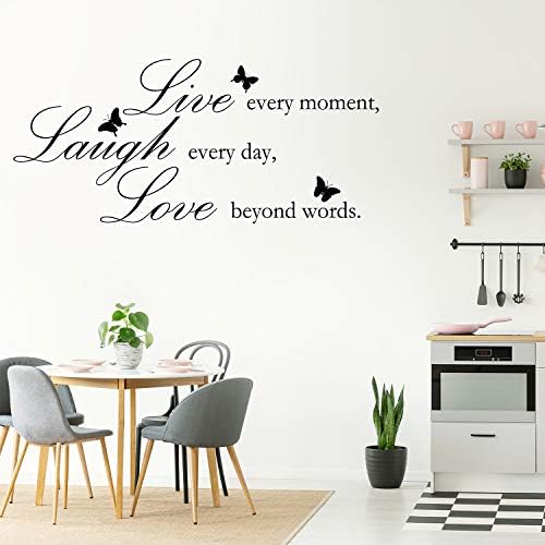 Zonon Inspirational Butterfly Wall Decals
