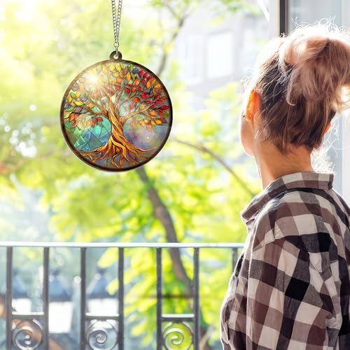 ARVEXO Tree of Life Viking Decor 6 in Suncatcher