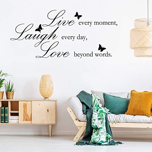Zonon Inspirational Butterfly Wall Decals