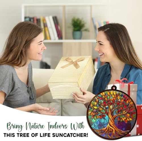 ARVEXO Tree of Life Viking Decor 6 in Suncatcher