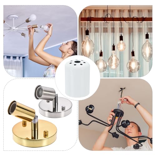 PATIKIL E27 Lamp Socket Covers 3PCS Decorative Lighting Accessories