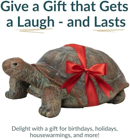 Sunnydaze Talia Turtle Garden Decor Statue