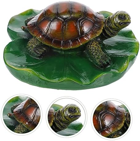Floating Turtle Pond Decor Resin Sculpture