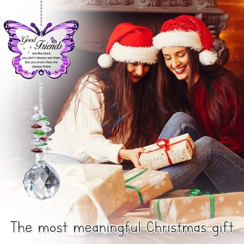 Butterfly Crystal Ball Sun Catcher for Best Friend Gifts