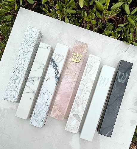 AS Mezuzah Quartz Case with Shiny Design