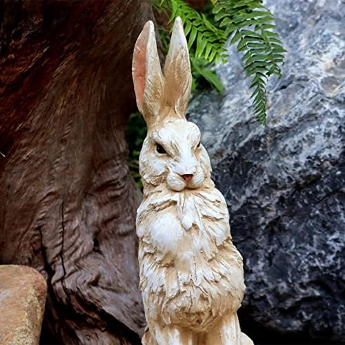 Realistic Large Rabbit Statue Garden Decor 30 High