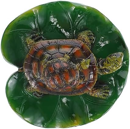 Floating Turtle Ornament for Garden Decor