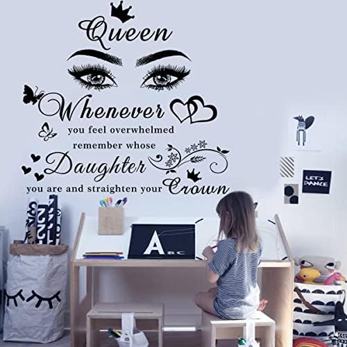 Inspirational Butterfly Wall Decals for Girls Bedroom Decor