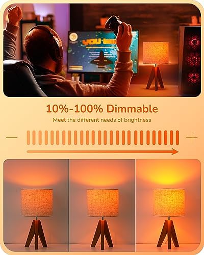 EDISHINE Halloween C35 Orange Dimmable LED Bulbs 6 Pack