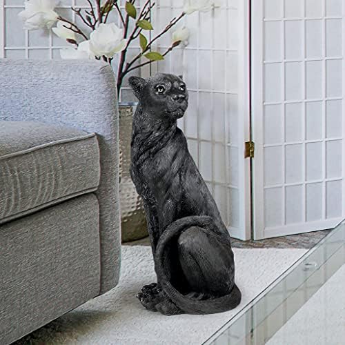 Design Toscano Shadow Predator Black Panther Wall Sculpture 1
