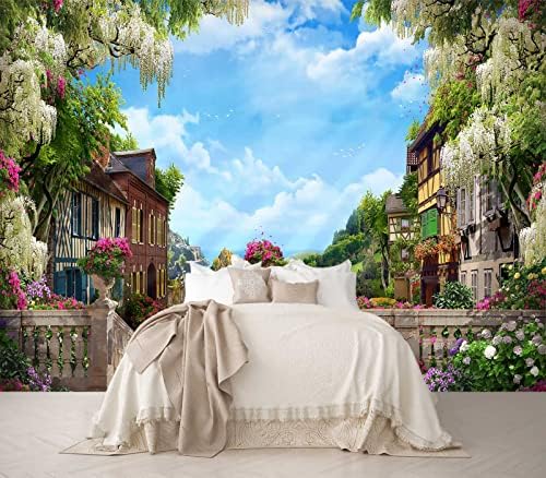 Venice Garden Wall Mural 151x105 Inch Stickers