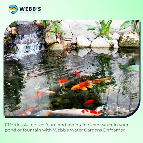 Webbs Water Gardens Defoamer Concentrate 16 Ounces