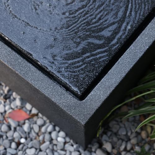 1279 Inch H Outdoor Water Fountain with LED Light