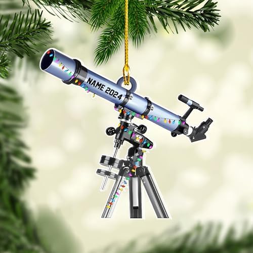 Royal Fight Custom Telescope Ornament - Christmas Decor 2024