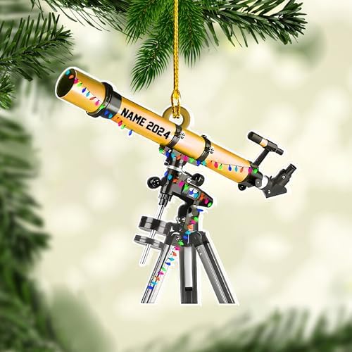 Royal Fight Custom Telescope Ornament - Christmas Decor 2024