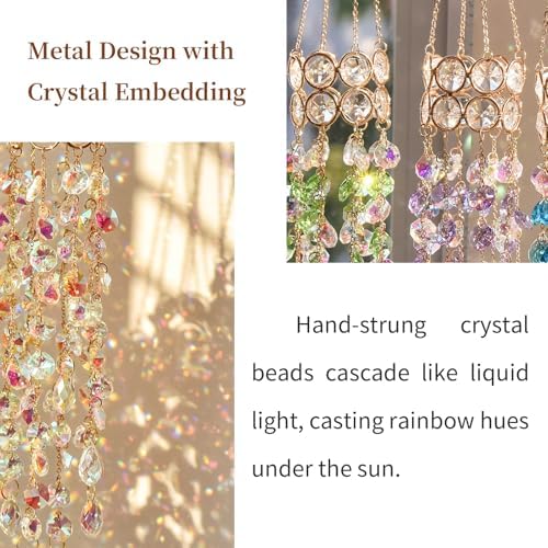 Venusorn Hanging Garden Crystal Sun Catcher Gold