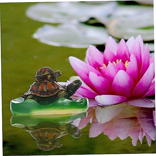 Floating Turtle Ornament for Garden Decor