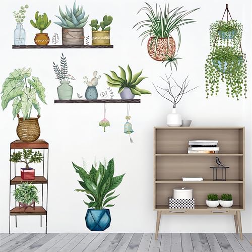 Arawat Plant Wall Decals Peel and Stick Decor