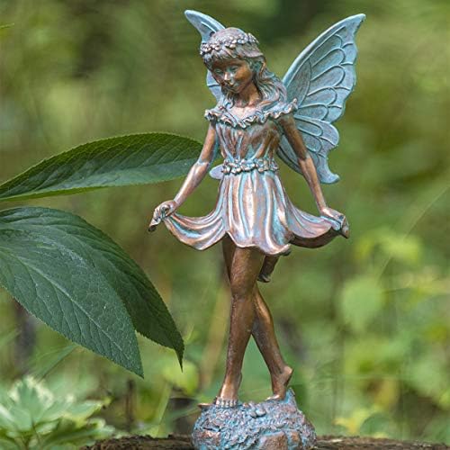 BRECKS Dancing Fairy Statue for Your Garden