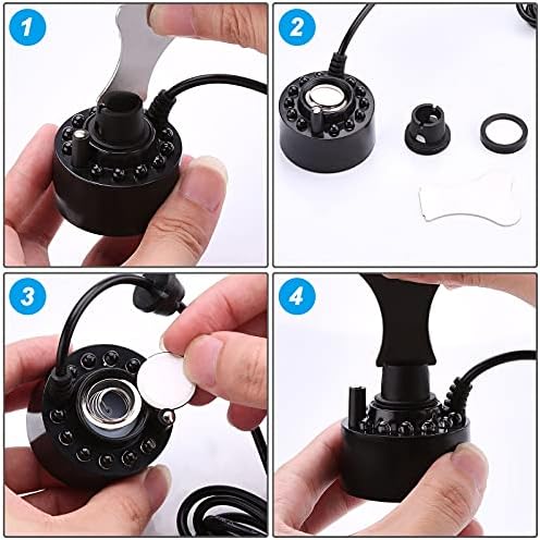 FITNATE 350ml Ultrasonic Mist Maker with LED Light