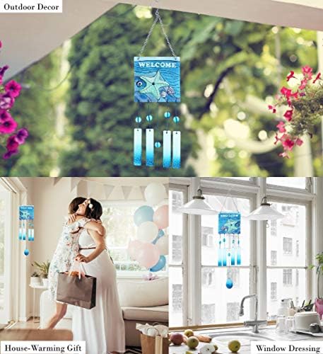 CoTa Global Seashells Are Love Letters in the Sand Wind Chime