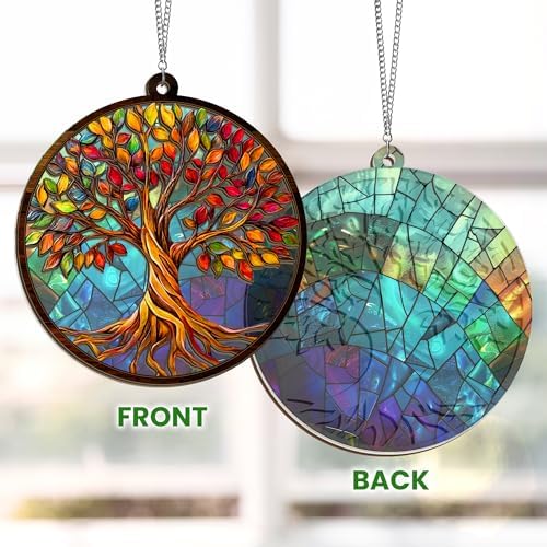 ARVEXO Tree of Life Viking Decor 6 in Suncatcher