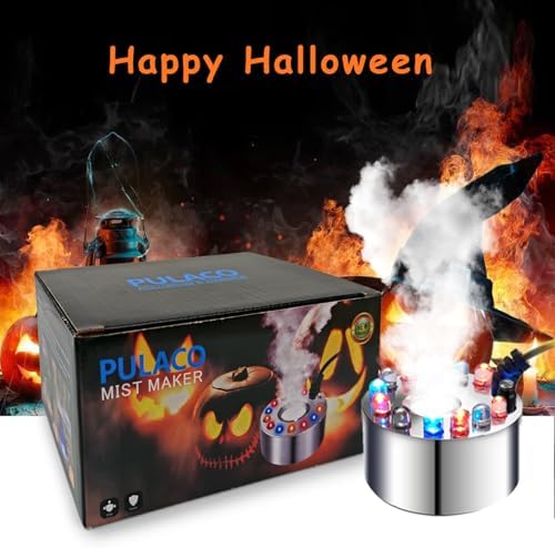 PULACO Mist Maker Fogger for Halloween