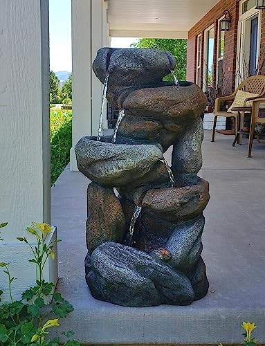 2-Tone Stone Sedona Fountain 1