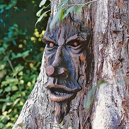 Design Toscano Greenman Tree Face Sculpture 15 Inches Tall
